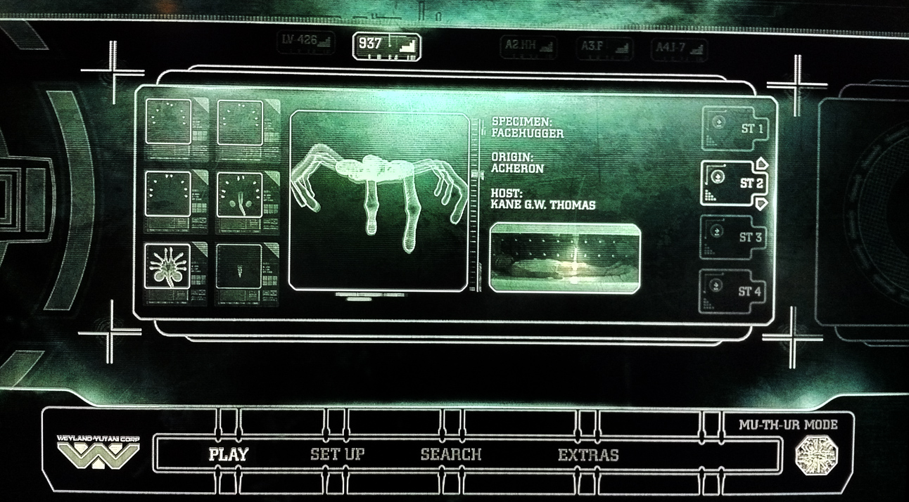 Stillbild ur Alien Anthology, 01:34:51