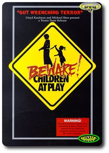 Affisch: Beware! Children at Play