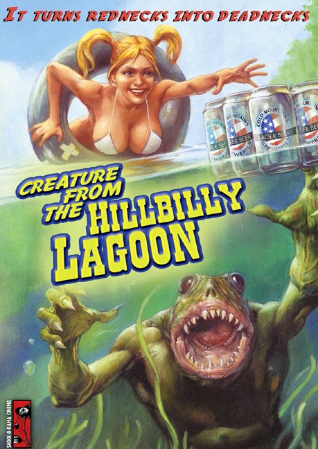 Affisch: Creature from the Hillbilly Lagoon